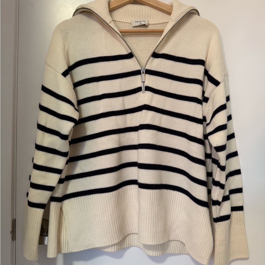 Aritzia Babaton New Overseas Merino Wool Sweater